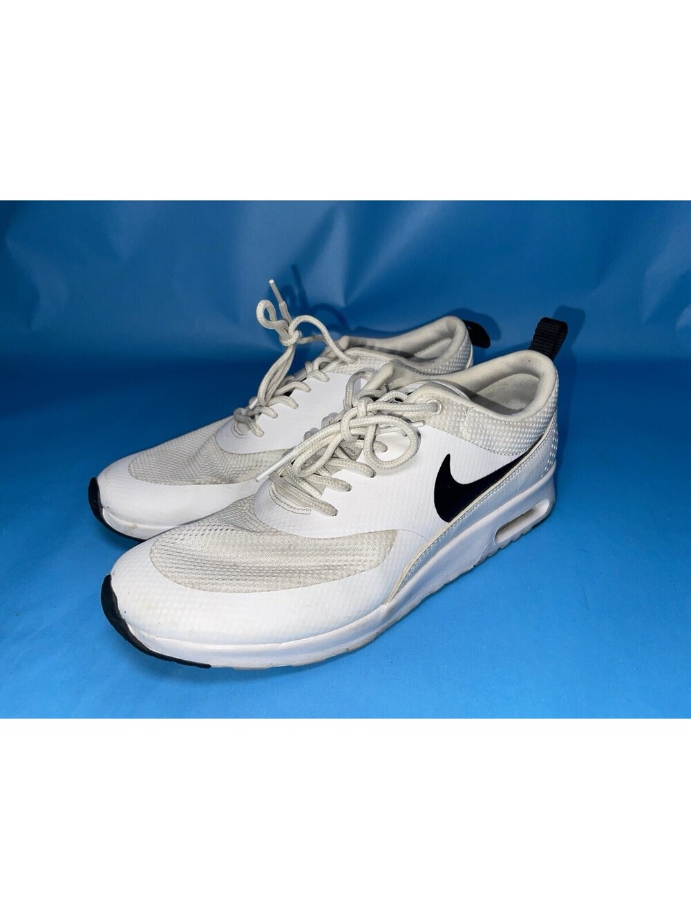 Nike Air Max Thea White Black Running Shoes Men’s Size 9 599409-103